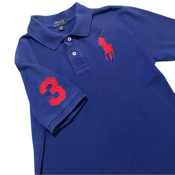 Polo Ralph Lauren Other - Polo Ralph Lauren Big Pony Boys Large Short Sleeve Polo Shirt Youth Size 14